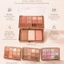 Bảng Phấn Mắt SIVANNA COLORS 15 Màu Cao Cấp Kèm Má Hồng Highlight Tạo Khối, Makeup Palette HF620