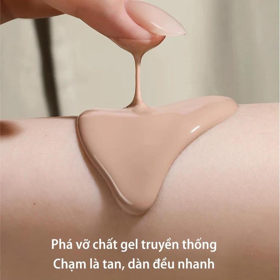 Sơn gel ROUNI 8 màu thạch trong suốt cao cấp, hiệu ứng chuyển màu gradient độ trong cao