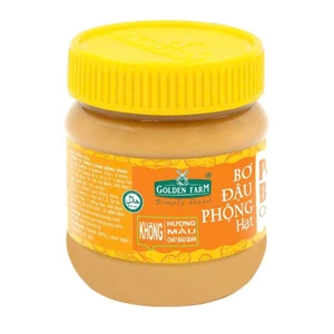 BƠ ĐẬU PHỘNG HẠT GOLDEN FARM 170G - 340GR THƠM BÉO VỊ MẶN NGỌT HÀI HOÀ