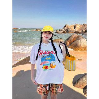 Áo Thun Boxy  Summer Vibe Collection Chất Vải Cotton Thoáng Mát Cao Cấp Form Boxy Unisex Nam Nữ