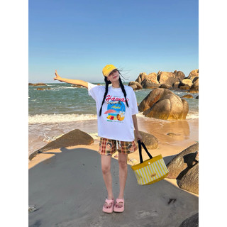 Áo Thun Boxy  Summer Vibe Collection Chất Vải Cotton Thoáng Mát Cao Cấp Form Boxy Unisex Nam Nữ