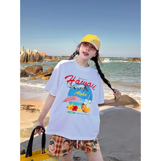 Áo Thun Boxy  Summer Vibe Collection Chất Vải Cotton Thoáng Mát Cao Cấp Form Boxy Unisex Nam Nữ