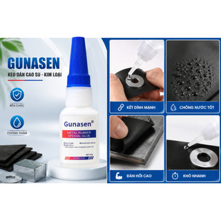 Keo Dán GUNASEN  Đa Năng, Dán Sắt, Kim Loại, Gỗ, Nhựa Bám Chắc Chắn Được Nâng Cao Nhanh Khô