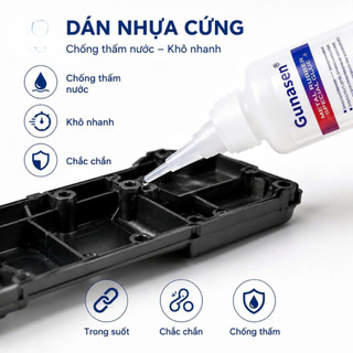 Keo Dán GUNASEN  Đa Năng, Dán Sắt, Kim Loại, Gỗ, Nhựa Bám Chắc Chắn Được Nâng Cao Nhanh Khô