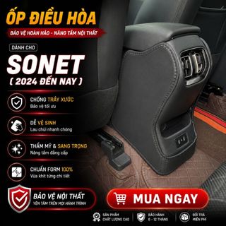 Ốp Bảo Vệ Điều Hòa Ô Tô Kia Sonet 2021 2022 2023 2024 2025 2026 Chống Trầy Xước, Chống Bẩn