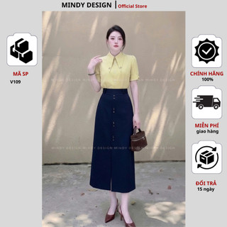 V109 - Chân váy A - Thiết kế cao cấp MindyDesign