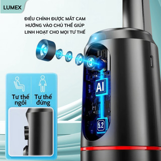 Giá Đỡ Điện Thoại Gimbal AI Q02 Tự Xoay 360°, Theo Dõi Khuôn Mặt, Hỗ Trợ Livestream, Quay Video Tự Động