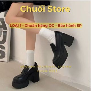 Giày oxford nữ da PU tổng hợp dệt vải đế cao su tinh tế nữ tính cao cấp nhẹ nhàng