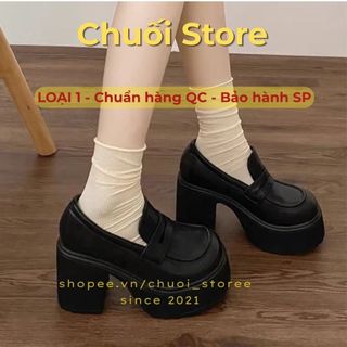 Giày oxford nữ da PU tổng hợp dệt vải đế cao su tinh tế nữ tính cao cấp nhẹ nhàng