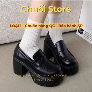 Giày oxford nữ da PU tổng hợp dệt vải đế cao su tinh tế nữ tính cao cấp nhẹ nhàng
