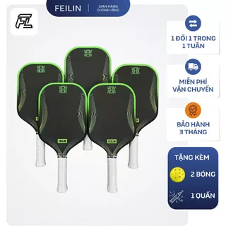 Vợt Pickleball SPIN PRO cao cấp - eva trợ lực , siêu nhám, có NFC chính hãng