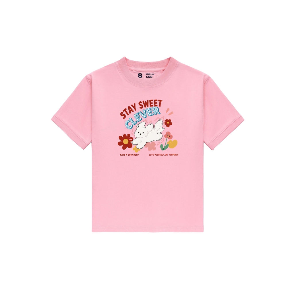 Áo Thun Baby Tee STAY SWEET Cao Cấp Phông Nam Nữ Unisex Đơn Giản Cotton Local Brand | MI MIDORI