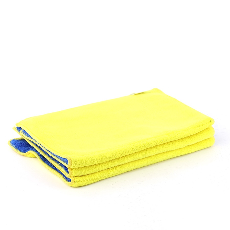 Combo 3 Khăn Lau Đa Năng Microfiber GOODYEAR GY-5599 (40*30cm) Không Gây Trầy Xước Thấm Hút Bụi Siêu Sạch