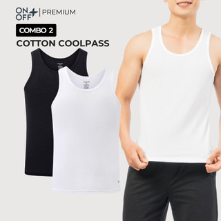 Combo 2 áo cotton coolpass thoáng khí làm mát nhanh ONOFF 18IA26A022