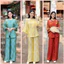 Đồ Lam Đi Chùa Bộ Lụa Tằm Nơ Tencel | Đồ Lam An Nhiên
