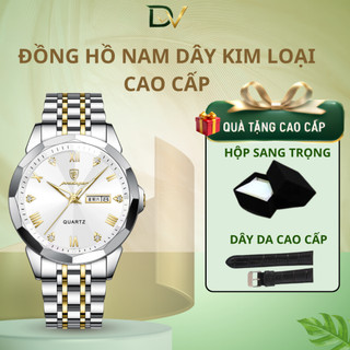 Đồng Hồ Nam Cao Cấp,Dây Kim Loại Sang Trọng,Phong Cách Doanh Nhân,Quà Tặng Đẳng Cấp