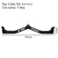 Tay Cầm Kéo Xô Tập Gym FED Chất Liệu Thép Bọc Cao Su, Phụ Kiện Tập Gym Hỗ Trợ Tập Đúng Tư Thế