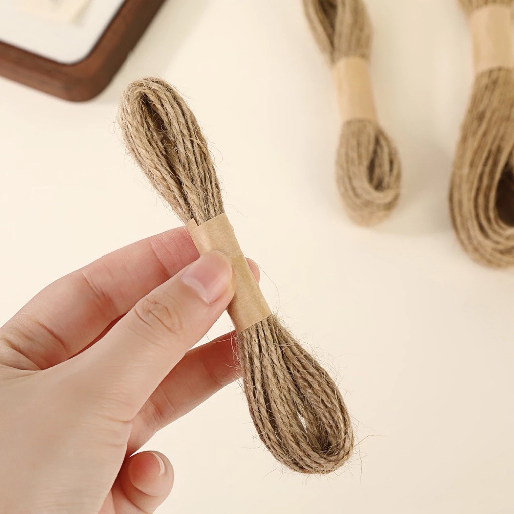 Dây Thừng Trang Trí Sợi 2mm - Dây Đay Thừng Gai Handmade Decor Nhà Cửa, Gói Quà, Bó Hoa Vintage