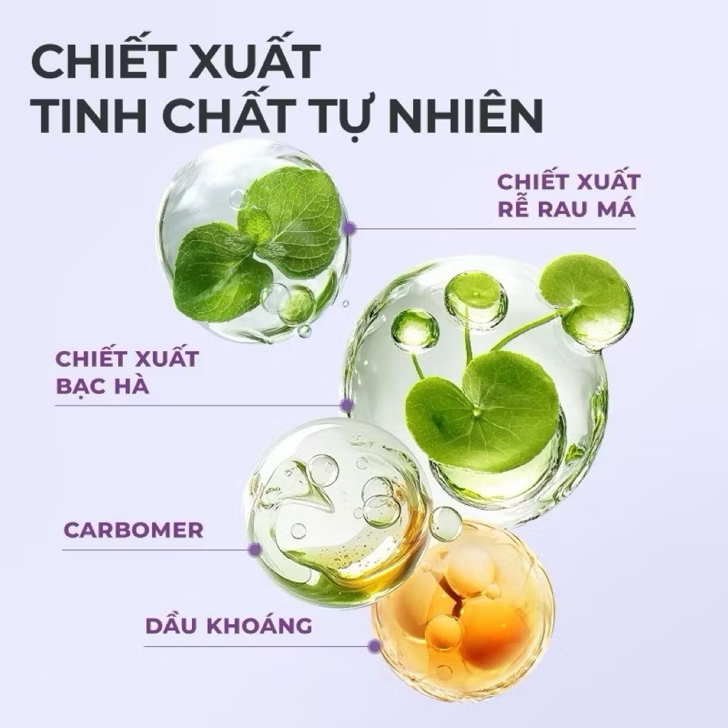 OTOU Soothing Cooling Gel Gel Thảo Dược Làm Mát Nhanh Chăm Sóc Vùng Da Nhạy Cảm Dịu Nhẹ 20g