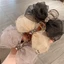 ẹp tóc càng cua cao cấp NV10 nơ voan kính organza xếp lớp đính cụm pha lê lấp lánh sang trọng kiểu dáng tiểu thư