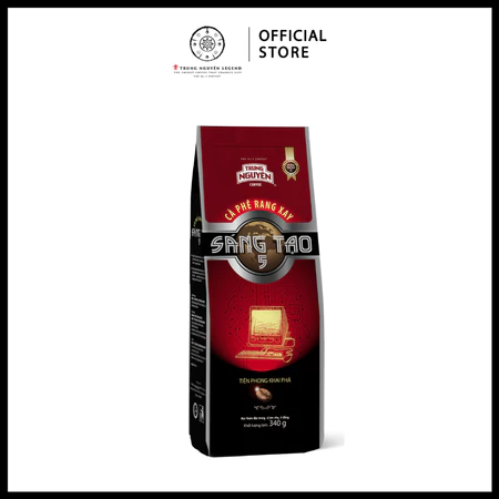 Trung Nguyên Legend - Cà phê rang xay Sáng tạo 5 - Bịch 340gr