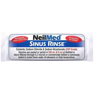 Muối Rửa Mũi Neilmed Gói Lẻ, Bình 240ml, Bình Xịt (Không Hộp) ngăn vừa viêm mũi , nghẹ mũi