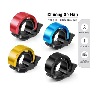 Chuông xe đạp thể thao kêu vang siêu to, nhiều màu sắc, Chất liệu nhựa và đồng nguyên chất