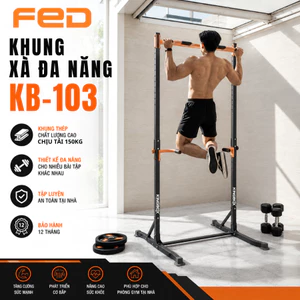 Xà Đơn Tập Tại Nhà Đa Năng KB-103 Chịu Tải 150Kg, Khung Xà Đơn Điều Chỉnh Chiều Cao Từ 155cm-216cm