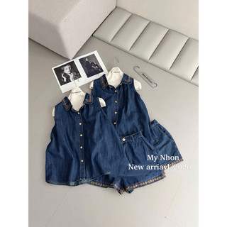 Set bộ bò thêu xinh