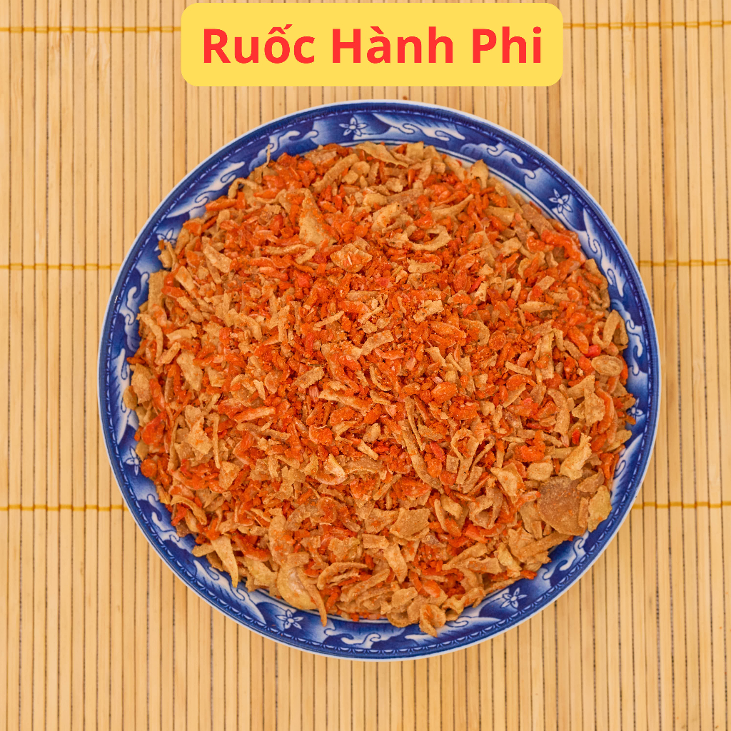 (Combo 45) Bánh Phơi Sương Muối Tép Hành Phi 100g Bơ + 100g Tép Hành Phi + Sốt Tắc