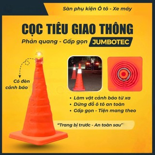 Cọc Tiêu Giao Thông Phản Quang Gấp Gọn  – Cảnh Báo Dừng Xe, Phân Luồng - An Toàn Đường Bộ, Công Trường