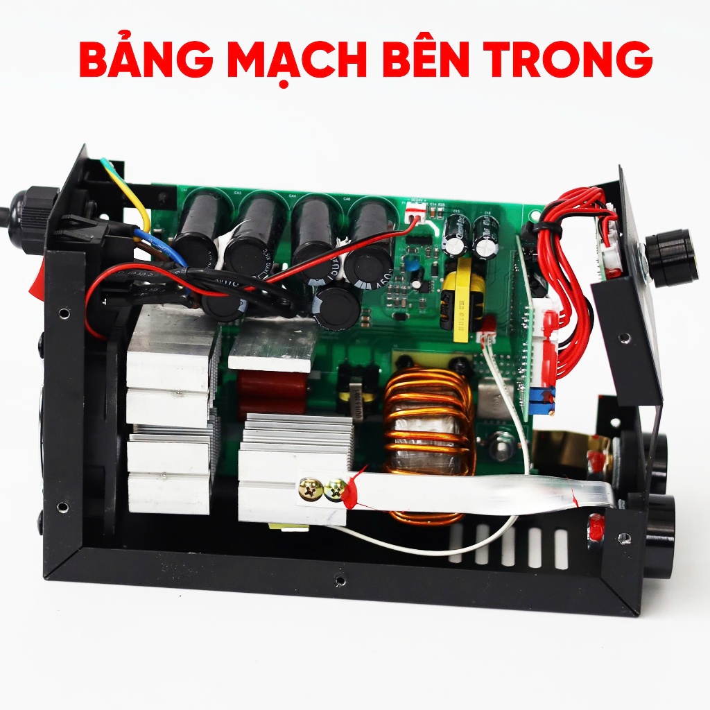 Máy hàn điện tử mini BS BOSSUN BS-M250IGBT, INVERTER, Hàn que 1.6 - 3.2mm - Lõi đồng 100%
