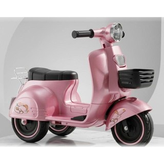 Xe điện Vespa dành cho các bé từ 2 đến 4 tuổi chịu lực lên đến 20kg hàng có bảo hành 6 tháng
