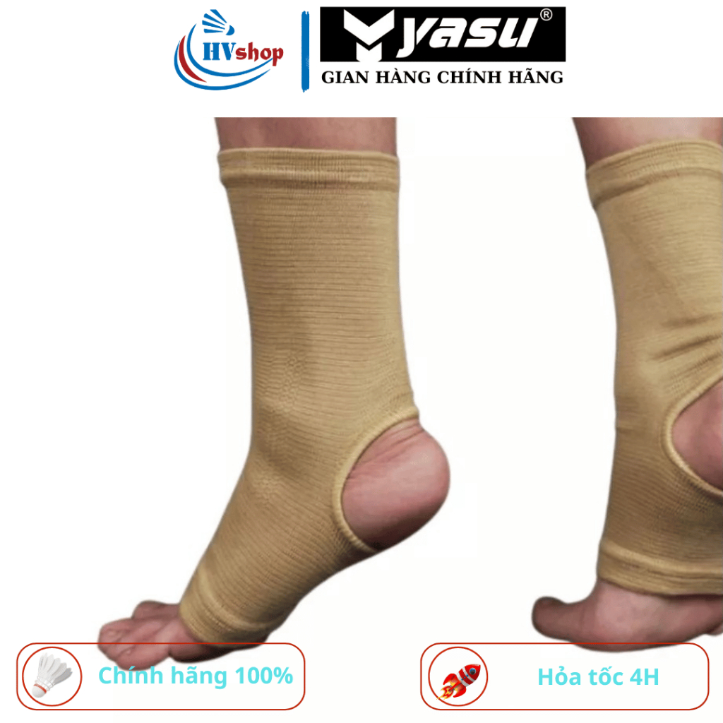 Băng bảo vệ cổ chân Yasu 7326 chính hãng, chống lật cổ chân, chống bong gân hiệu quả - HVShop