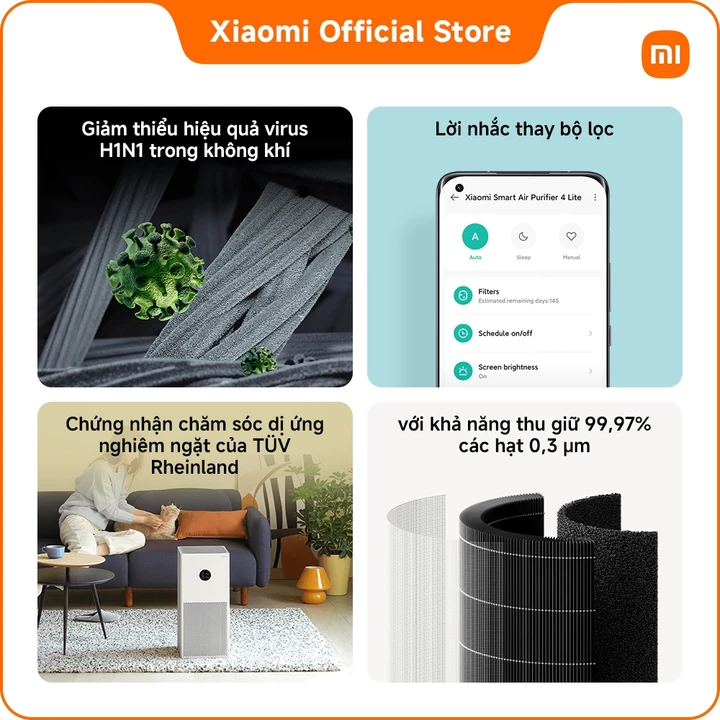 Xiaomi Air Purifier Smart Lite 0.3μm – 2