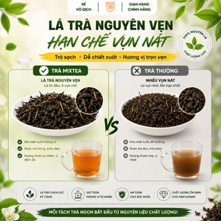 [M4] Túi Trà Lá Mixtea Nhiều Vị | Trà Olong Hương Lài Hoa, Trà Olong Hương Sen, Hồng Trà Mật | Túi 1KG