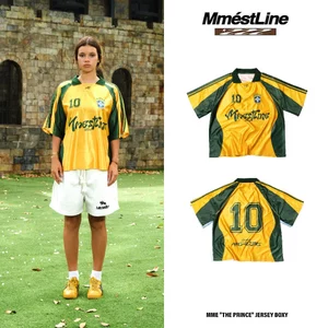 Áo Jersey MMESTLINE "THE PRINCE" form Boxy Vải Bóng Chiếu