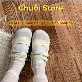 Giày bệt nữ da PU tổng hợp dệt vải đế cao su mềm mịn êm ái dễ đi dễ phối đồ