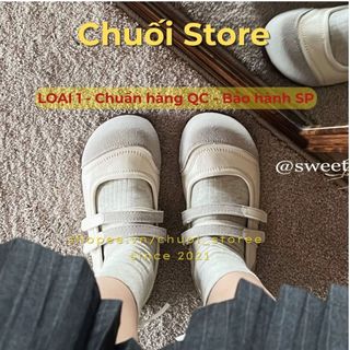 Giày bệt nữ da PU tổng hợp dệt vải đế cao su mẫu mới thời trang ôm chân dễ mang dễ phối đồ