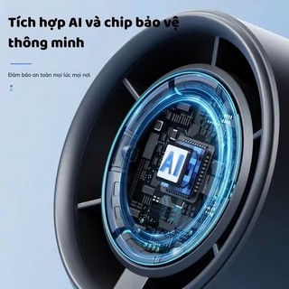 🔥 Quạt Cầm Tay Turbo Phản Lực 100 Cấp Độ Gió Màn Hình LED Hiển Thị Pin Sạc Dùng Nhiều Giờ Tặng Dây Đeo