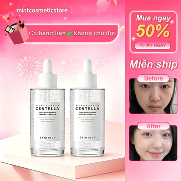 SKIN1004 Madagascar Centella Serum 100ml Tinh Chất Rau Má Phục Hồi Làm Dịu Da Cấp Ẩm Cho Da Nhạy Cảm