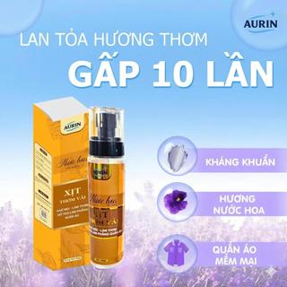 [MUA 2 TẶNG 1] Xịt Thơm Vải AURIN Chai 200g Hương Thiên Nhiên Giúp Làm Thơm,Khử Mùi Ẩm Mốc Hiệu Quả