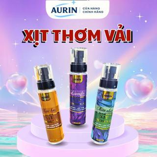 [MUA 2 TẶNG 1] Xịt Thơm Vải AURIN Chai 200g Hương Thiên Nhiên Giúp Làm Thơm,Khử Mùi Ẩm Mốc Hiệu Quả