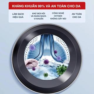 COMBO 2 GÓI Bột Tẩy Lồng Máy Giặt AURIN Làm Sạch Lồng Giặt Hiệu Quả Kháng Khuẩn Khử Mùi 100g/gói