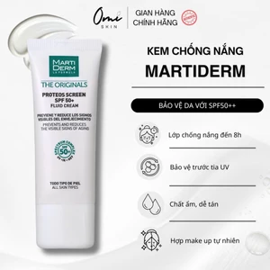 Kem Chống Nắng MARTIDERM Proteos Screen SPF 50+ phổ rộng, ngừa lão hóa