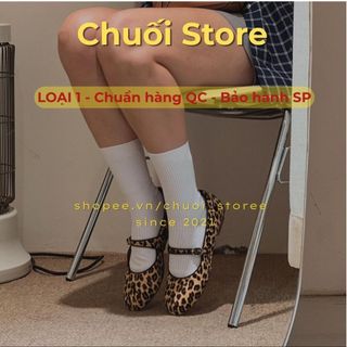 Giày bệt nữ da PU tổng hợp dệt vải đế cao su dễ thương  quý phái sang chảnh phong cách hàn quốc