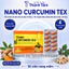 Viên uống dạ dày NGHÊ NANO CURCUMIN TEX bột tam thất, cao xạ đen, giảm viêm loét dạ dày tá tràng, đầy hơi - 30v