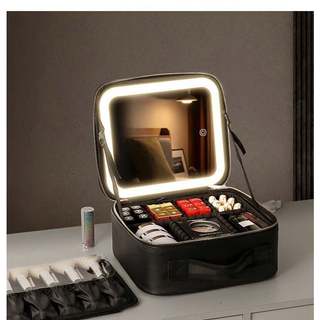 Cốp Đựng Mỹ Phẩm, Cốp Đựng Đồ Trang Điểm, Makeup có Gương Đèn Led