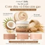 Tẩy Da Chết Cơ Thể Cơm Dừa OVERall 300g Sáng da Mờ Thâm An toàn Giảm Mụn Viêm lỗ chân lông