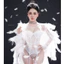 Set Đồ Lót Corset Sexy Nâng Ngực Gợi Cảm Tặng Kèm Quần Chip Vớ Đùi